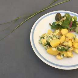 Teaser Image: Austrian Potato Salad with Field Salad